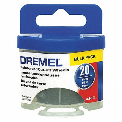 DREMEL 426B Cut Off Wheel 1 1/4 in Dia PK20