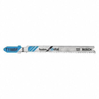 BOSCH T118BF100 Jig Saw Blade Metal PK100