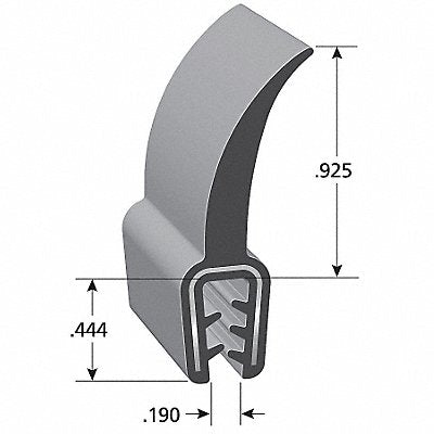 TRIM LOK INC DD120125 Flap Seal Coex 25 Ft.