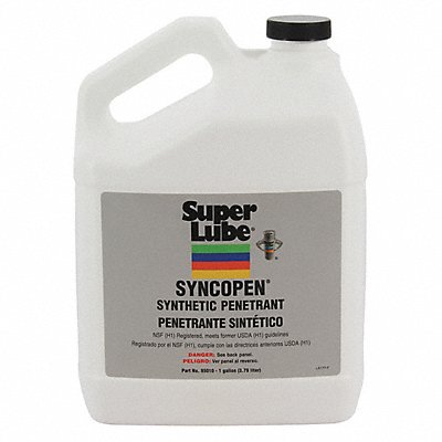 SUPER LUBE 85010 PenetratingLubricant 1gal Jug 200F