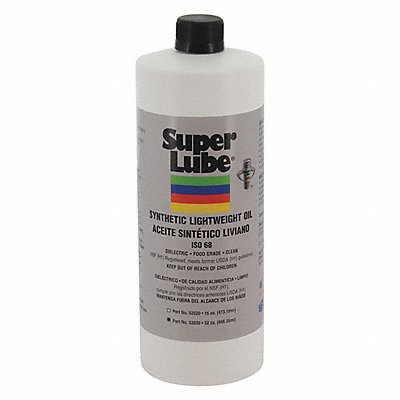 SUPER LUBE 52030 Synthetic Oil ISO 68 1 qt Bottle