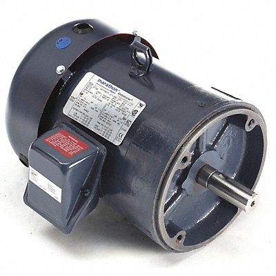 MARATHON MOTORS 182TTFBD6079 GP Motor 1 1/2 HP 1 175 RPM 230/460V