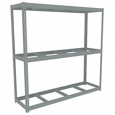 TENNSCO ZLC79618S3 Boltless Shelving 18x84x96in Strtr