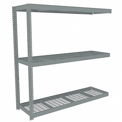 TENNSCO ZLC79618A3W Boltless Shelving 18x84x96in AdOn