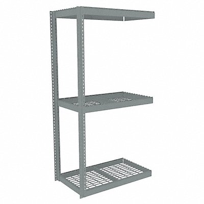 TENNSCO ZLE74218A3W Boltless Shelving 18x84x42in AdOn