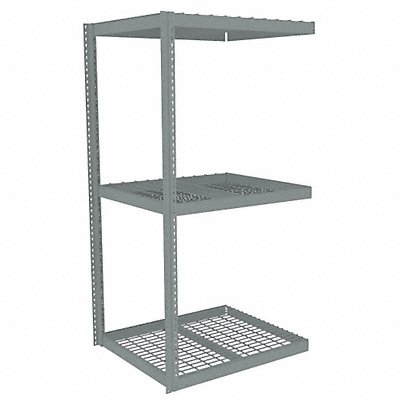 TENNSCO ZLE74236A3W Boltless Shelving 36x84x42in AdOn