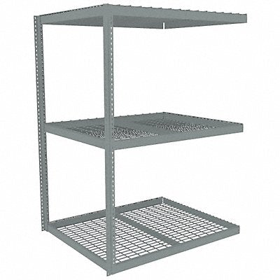 TENNSCO ZLE76048A3W Boltless Shelving 48x84x60in AdOn