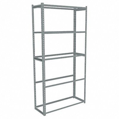 TENNSCO ZAH74218S5 Boltless Shelving 18x84x42in Strtr