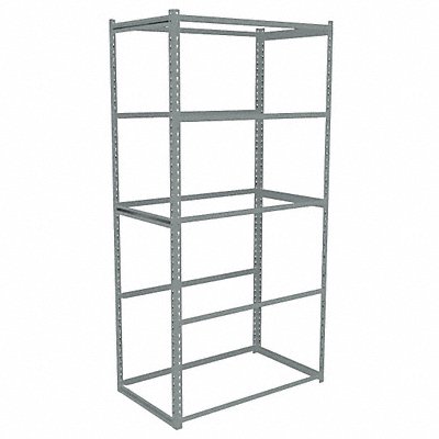 TENNSCO ZAH74824S5 Boltless Shelving 24x84x48in Strtr