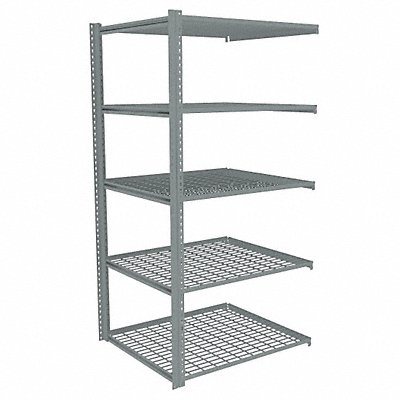 TENNSCO ZAH74836A5W Boltless Shelving 36x84x48in AdOn