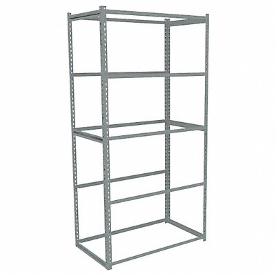 TENNSCO ZA74224S5 Boltless Shelving 24x84x42in Strtr