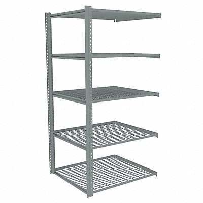 TENNSCO ZA73636A5W Boltless Shelving 36x84x36in AdOn