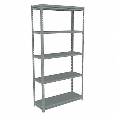 TENNSCO ZM73612S5D Boltless Shelving 12x84x36in Strtr