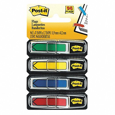 POST-IT 684ARR3 Flag Arrow Assortd PK96