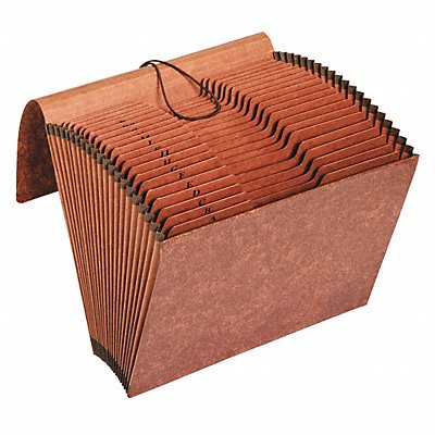 GRAINGER R117ALHD File Hd A-Z Expandable Letter Brown