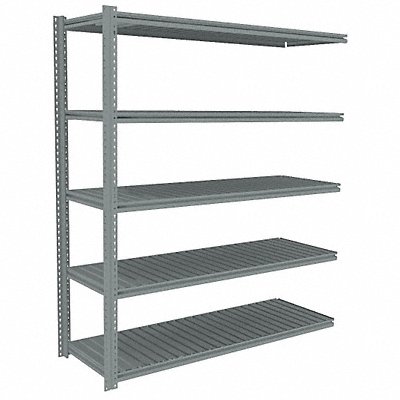 TENNSCO ZB77224A5C Boltless Shelving 24x84x72in AdOn
