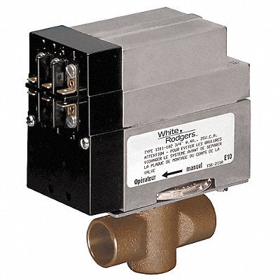 WHITE-RODGERS 1361102S1 Motorised Zone Valve NC SS 3/4 in Sweat