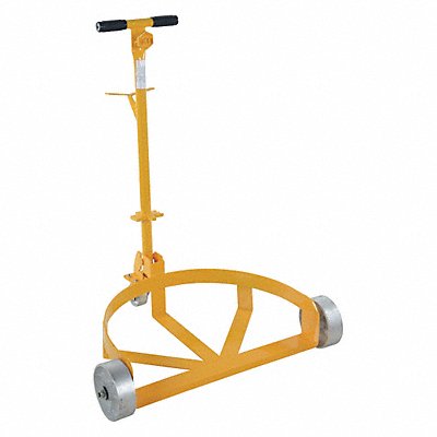 VESTIL LODCCI Cast Iron Low Profile Drum Caddie
