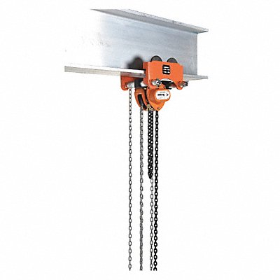 VESTIL LOW2G Low Headroom Chain Hoist Trolley Gear 2K