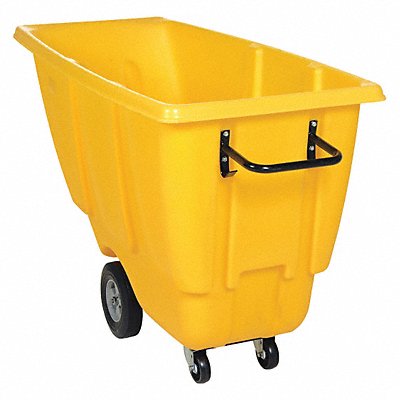 VESTIL TDT50LDYELLOW LD Tilt Truck 1/2 cu.yd. Yellow