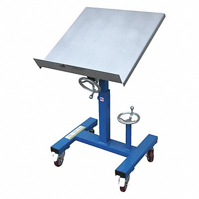 VESTIL WT2424 Mobile Tilting Work Table 300 lb 24 x 24
