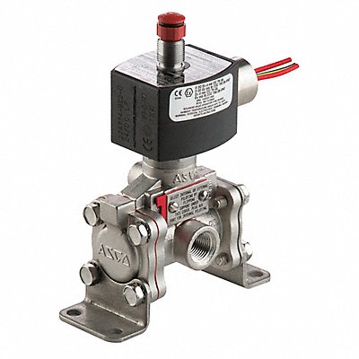 REDHAT EVX8316G382MB17596 Solenoid Valve SS NC Air Inert Gas 3/8