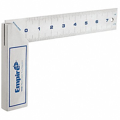 EMPIRE 122 Tri Square Stainless Steel Heavy Duty