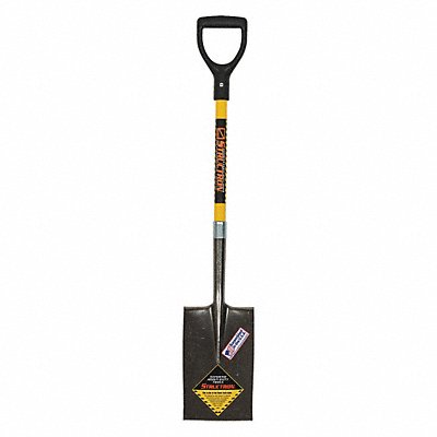 SEYMOUR MIDWEST 49734 Roll Step Garden Spade 14 ga. D Grip