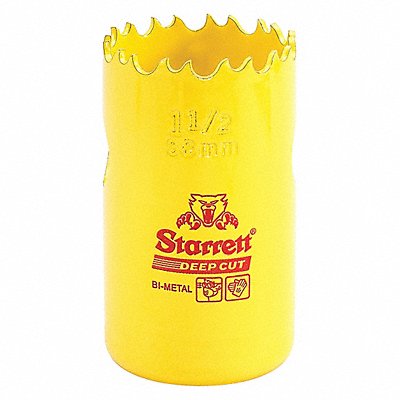 STARRETT DCH0112G Bi-Metal Deep Cut Hole Saw 1-1/2 38mm