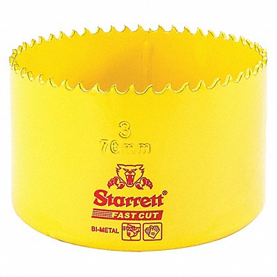 STARRETT FCH0300G Bi-Metal Fast Cut Hole Saw 3 76mm