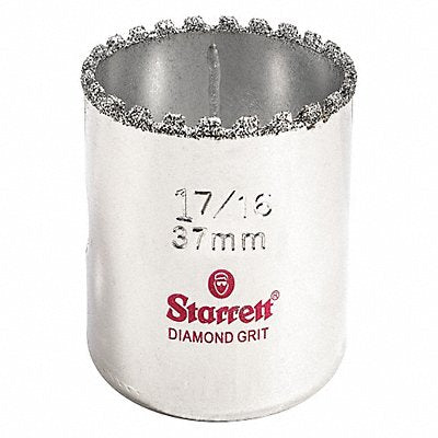 STARRETT KD0176N Synthetic Diamond Grit Hole Saw 1-7/16