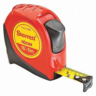 STARRETT KTX3416MEN Tape Measure 3/4 x 16 1/16mm
