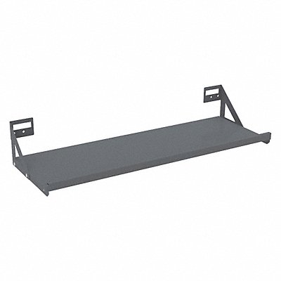 AKRO-MILS 30635GY Shelf for Lvd Panels Grey 35.63x12.75