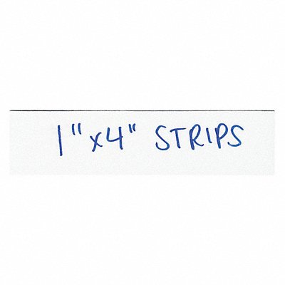 PARTNERS BRAND LH172 Warehouse LabelMagneticStrips 1 x4 PK25