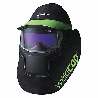 OPTREL 1008000 Auto Darkening Welding Helmet Blck/Green