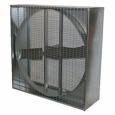 DAYTON 44YU08 Agr Exh Fn 48In Bl Galvanised Steel 115/230V