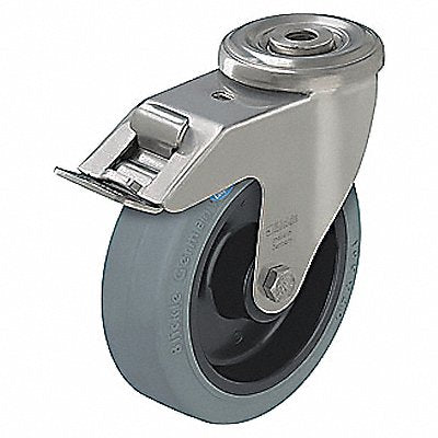 GRAINGER LEXRPOEV100XRFISG Corrosion-Resistant Bolt-Hole Castor