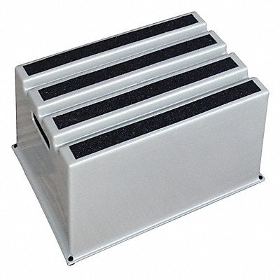 GRAINGER 44ZJ60 J2239 Step Stand Grey Number of Steps 1