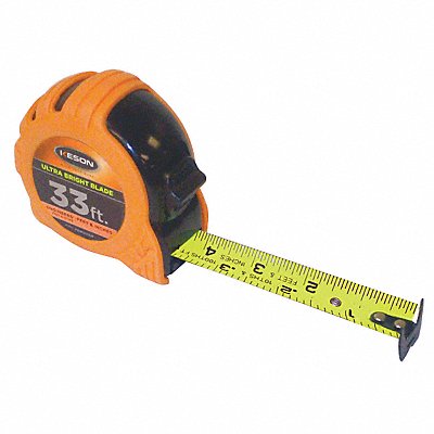 KESON PG181033UB Tape Measure 33 ft Orange Color