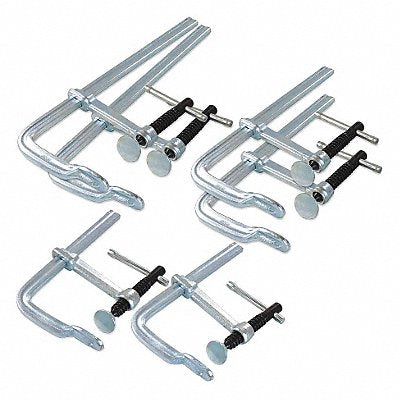 BESSEY CLSXSET Bar Clamp Set F-Style Sliding Arm