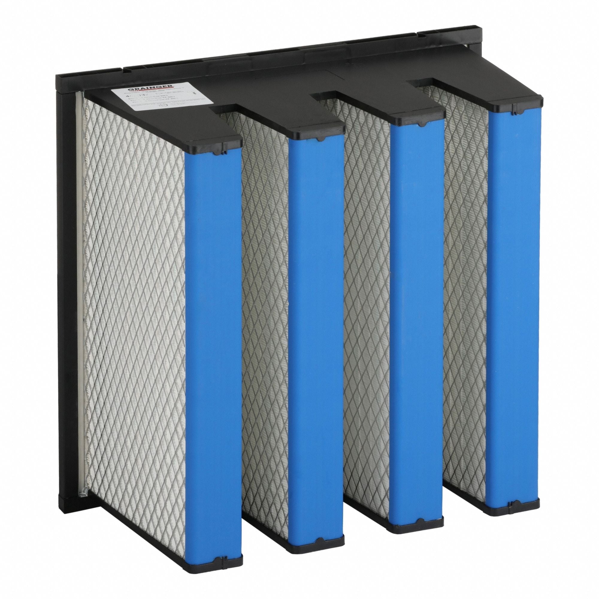 GRAINGER 44ZU37 V-Bank Air Filter 24x24x12 MERV 14