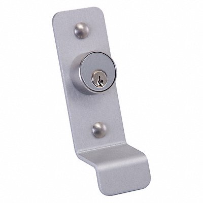 DETEX 03PN628WCYL Exit Trim Value Series Pull Silver