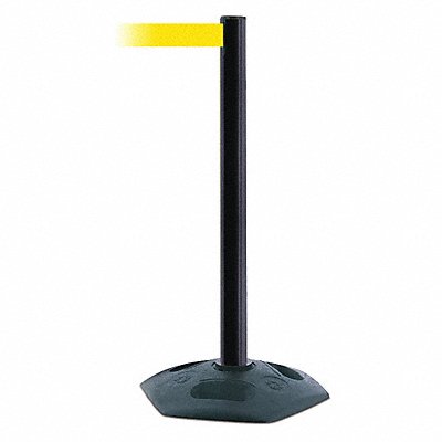 TENSABARRIER 88633MAXNOY5XC Barrier Post with Belt Yellow