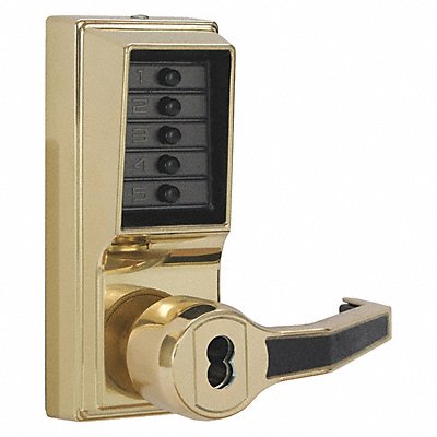 KABA SIMPLEX LR1021B0341 Mechanical Push Button Lockset 1000 Right