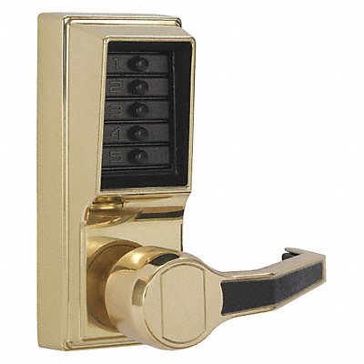 KABA SIMPLEX LR10110341 Push Button Lockset Right Lever