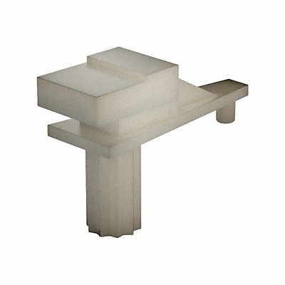 GRAINGER 45100 Shelf Support Clip 1-1/4 L Nylon