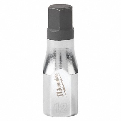 MILWAUKEE 45341058 3/8 DRIVE 12MM HEX BIT SOCKET