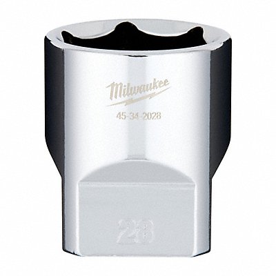 MILWAUKEE 45342028 1/2 Drive 28mm Socket