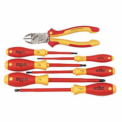 WIHA 32857 Electricians Tool Kit 7 pcs.