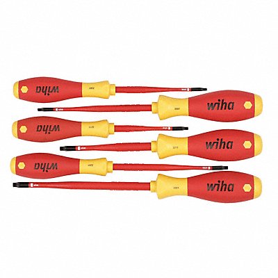WIHA 32596 Insulated Screwdriver Set NmPcs6